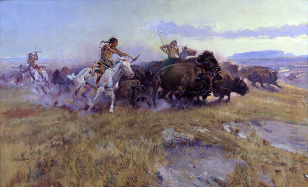 gra When Meat was Plenty by Charles M Russell