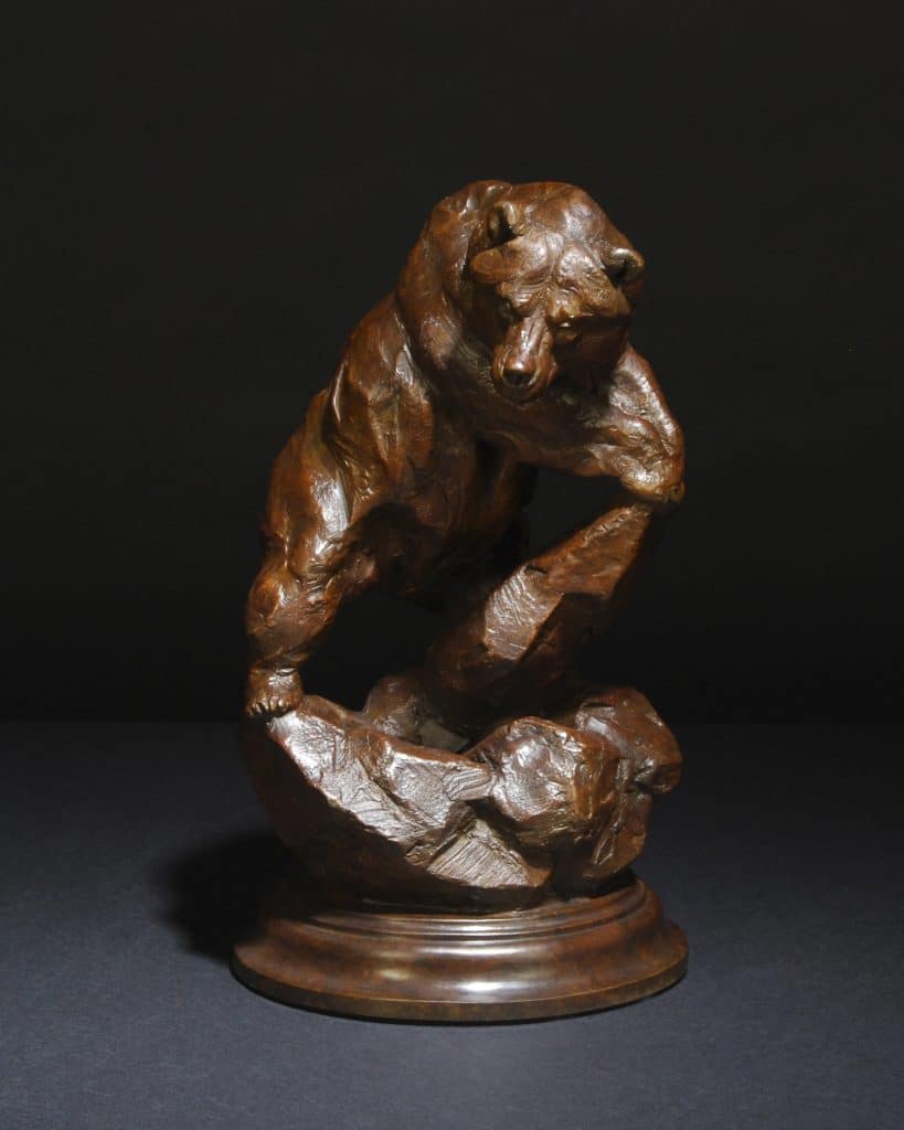 SHINABERGER, TIM "Marmot Hunter"
bronze, 12x7x7 in - ,600