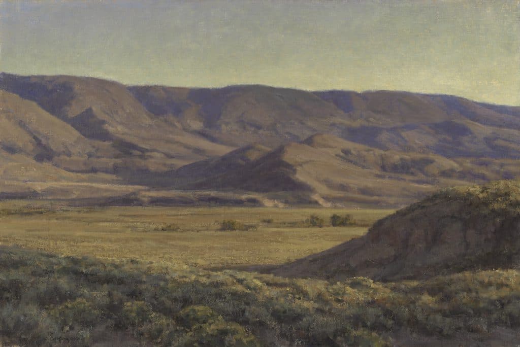 ASPEVIG CLYDE The Shape of Time oil on linen x $