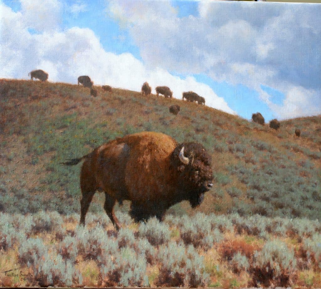 SMITH, TUCKER "A West Wind"
oil, 18 x 20 in - ,000