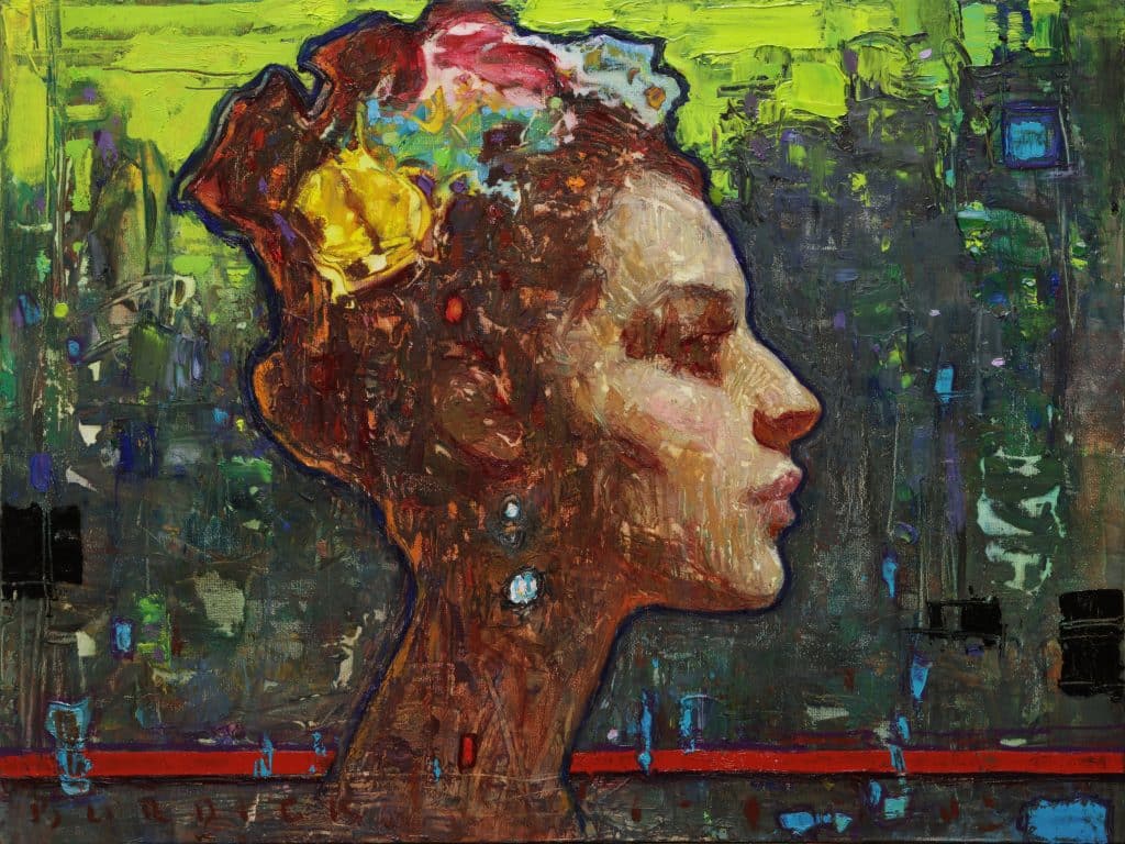 Burdick Scott Emerald Profile oil x $