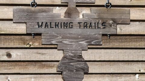 trails sign trails sign